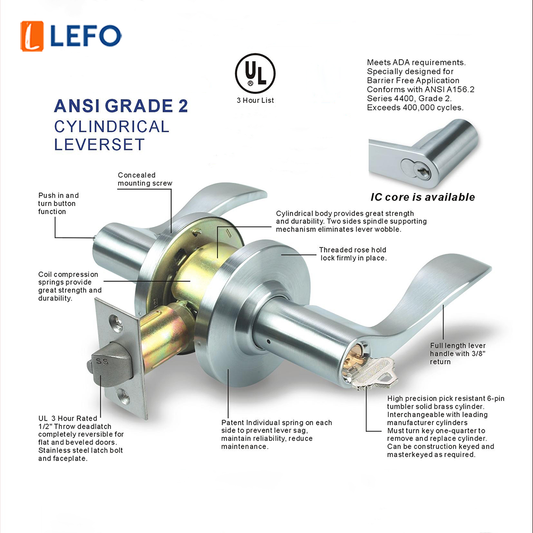 Cylindrical Lock 4400