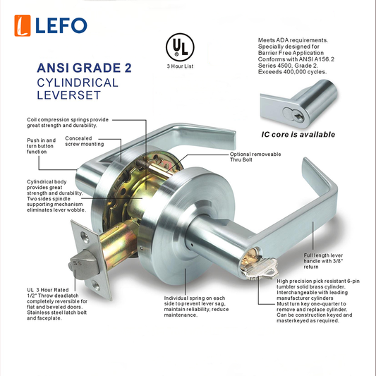 Cylindrical Lock 4500